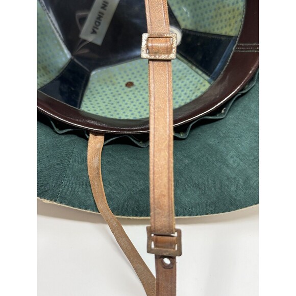 Safari Jungle Hat Helmet Made In India Size 6 7/8 Unisex Jumanji NWOT Costume - Picture 7 of 7